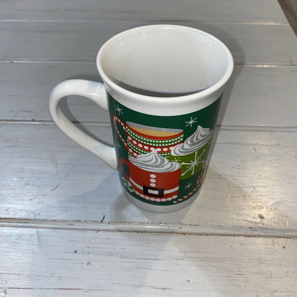 Royal Norfolk Christmas Decorative Coffee Cup On Mug HTF